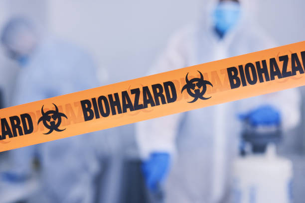 Professional Biohazard technician working in Gretna, FL